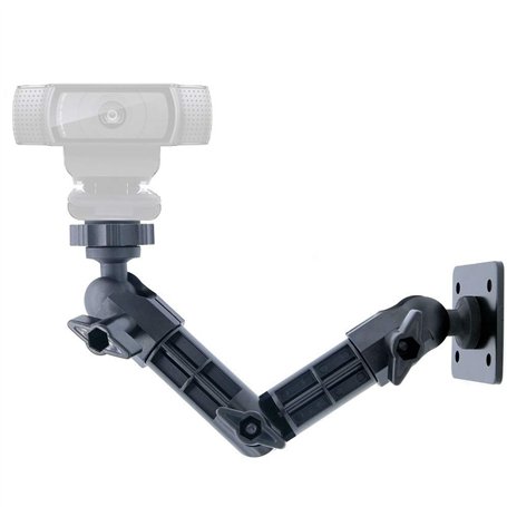 Support Mural pour Webcam Compatible avec Logitech C920s StreamCam C925e C922x C920 C930e C922 C930 C615 Brio webcams