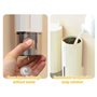 Anlising Distributeur Savon Mural, 2PCS Distributeurs de Savon 450ML, Sans Perçage Porte Savon Liquide, Distributeur de Douche M