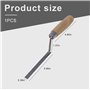 Truelle pointue pour brique - 1 cm - Truelle de mortier pour joints de ciment, pointeur de doigt - Truelle de brique pour pointa