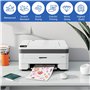 30PCS Papier Autocollant Transparent - A4 Papier Autocollant Imprimante Transparentes - Papier Autocollant Imprimante Papier Aut
