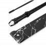 Czzmy Flûte à bec soprano,avec sac en cuir pu, tige de nettoyage et tableau des doigtés,8 trous C clé Flûte à bec doigté baroque