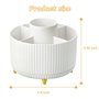 Organismate pinceaux pivotants à 360°