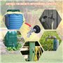 ZYXTLY Robinet Cuve 1000L S60X6,3/4" IBC Raccord Cuve 1000 litres eau de Pluie avec Raccord de Tuyau et Adaptateur.Vanne Cuve 10