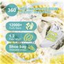 Sac Lavage Chaussures - Sac de Lavage Machine à Laver - Convient pour Les Chaussures de Sport et d'entraînement avec Fermeture à