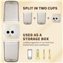 Boite Brosse a Dent Voyage - Plastique Housse de Voyage pour Brosse à Dents - Convient pour Les Voyages, Le Camping, Les Voyages