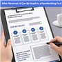 2 Porte documents A4 – Porte document – Porte bloc A4 – Porte documents – Support feuille avec pince A4 – Porte bloc A4 avec pin