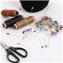 120 Pièces Epingles Couturiere Multicolores