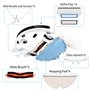 Accessoires pour Xiaomi S50 S51 S55 S5 S6 Kit d'accessoires pour Xiaomi Roborock Pièces de Rechange pour aspirateur Roborock inc