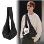 Sac pour animal domestique, chiot - Sac à bandoulière portable - Sac de transport pour petit chien - Sac de transport pour petit
