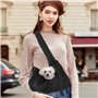 Sac pour animal domestique, chiot - Sac à bandoulière portable - Sac de transport pour petit chien - Sac de transport pour petit