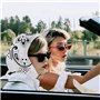 Lot de 5 bandanas carrés 100% coton, 70 x 70 cm, pour homme et femme, multicolore, Taille unique
