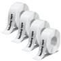 Mexgcom 4 Rouleaux éTiquettes Autocollantes
