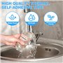 Mexgcom 4 Rouleaux éTiquettes Autocollantes, Ruban D'éTiquettes Thermique 14 X 40 MM, Ruban D'éTiquettes Polyvalent, 180 Rubans/