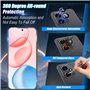Wookfiss Verre Trempé pour Honor 400 5G, 2 Pièces Protection Écran et 1 Pièces Caméra Arrière Protecteur, Dureté 9H, Anti - Rayu