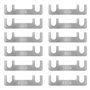 Fusible À Bande 12pcs 40A 50A 60A 80A 100A 200A Bande De Fusible Plat Plat Fusible Bande Voiture Véhicules À Moteur Rechange Lam