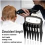 Lot de 4 Peignes Sabot de Guidage pour Tondeuse à Cheveux,Ensemble de Peignes Limite pour Coupe Dégradé Précise,Compatible Wahl,