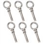Lowats Anneau de Levage Boulon 6 Pièces Boulons à Oeil en Acier Inoxydable 304 Boulon Inox Vis D'expansion de Boulon à œi Boulon