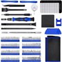 Pardarsey Lot de 142 tournevis de précision électroniques avec kit d'outils de réparation magnétique 120 embouts compatibles ave