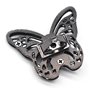 Fermoir Sac Papillon,Forreen 6 Pièces Sac à Main Twist Turn Lock Fermoir Sac à Main Métal Serrure de Portefeuille Accessoires de