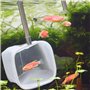 Liwein 3 Pièces Epuisette de Pêche aux Crevettes Pliable Téléscopique Mini Filet de Pêche Filet d'atterrissage en Acier Inoxydab
