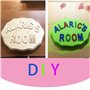 Ddff Lettres et Chiffres en Bois, 130Pcs Lettres en Bois, 50 Pcs Numéros en Bois, Lettres et Chiffres en Bois Naturel, Lettres m