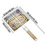 Panier de Barbecue Pliable avec Poignée