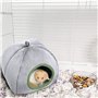 Lit De Maison pour Petits Animaux,Lit pour Petit Animal Hérisson,Lit De Cochon d'Inde,Petit Animal Lit Doux,avec Coussinet Soupl
