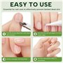 2 Pièces Huile Cuticules Ongles Stylo, Stylos à Huile pour Cuticules Nail Nutrition Oil Soin, Cuticules des Mains et des Pieds, 