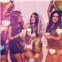 Lot de 12 gobelets Team Bride JGA réutilisables avec 6 modèles de pailles pour enterrement de vie de jeune fille, enterrement de