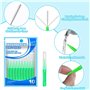 30 pièces au total，Brosses Outil de Nettoyage de Dents pour Nettoyer Entre Dents Maintenir