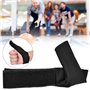 Alomejor De Bowling Poignées de Sport de Protection Convient Doigt Droite Gauche(Noir)
