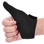 Alomejor De Bowling Poignées de Sport de Protection Convient Doigt Droite Gauche(Noir)