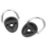 6Pcs D Anneaux Oeillet d'Arrimage Kit, Kayak D Bague Canoë D Boucle Cravate Vers le Bas de la Boucle de Sécurité Pont Accessoire