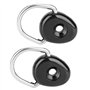 6Pcs D Anneaux Oeillet d'Arrimage Kit, Kayak D Bague Canoë D Boucle Cravate Vers le Bas de la Boucle de Sécurité Pont Accessoire