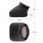Snailax 3-en-1 Masseur de Pieds Chauffant et Vibrant, Massage du Dos avec Chaleur, Coussin Chauffant rapide et 5 modes de massag