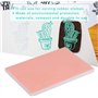 Linogravure, Kit Linogravure Plaque Gomme a Graver Blocs de sculpture en caoutchouc Impression douce Blocs de caoutchouc colorés
