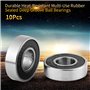 10 pièces roulement à billes 12x28x8mm Double bouclier roulement à billes à gorge profonde roulement à billes 6001 2rs étanche r