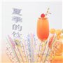 200 Pailles en Papier Bio, Pailles Papier Réutilisables,Pour Diverses Occasions,Célébration de Mariage, les Fêtes, les Mariages,