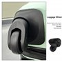 Shanoer 1 paire de roues de valise Noir 9,1 x 10,7 x 4,9 cm Kit de réparation Deluxe pour roues de bagages, Noir , 9.1x10.7x4.9c