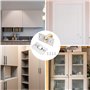 YSDMY 2 Pièces Loqueteau à Bille, Roller Ball Meubles Loquet de Porte, Acier Inoxydable Fermoir Loquet Bille pour Porte avec Vis