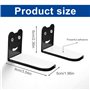 Support Mural Universel pour Barre de Son avec Tapis Antidérapant & Amortissant Vibrations
