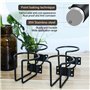 2PCS Universel Porte-gobelet, Porte-Gobelets De Voiture De Bateau, en Acier Inoxydable Porte-Gobelets pour Accueil Laverie Navir