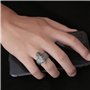 Auriselle Bague pour Homme Ajustable Eagle Vintage Viking Rétro Ouverte Bague de Pouce Gothique Bijoux Cadeaux pour Hommes Garço