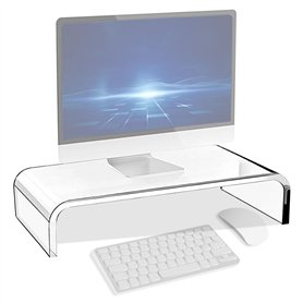Support De Moniteur En Acrylique