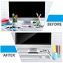 Support De Moniteur En Acrylique, Support Pour Moniteur, Support D'Écran Bureau De Moniteur Support Moniteur Bureau Organiseur T