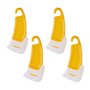 Spatule de Nettoyage de Casserole en Silicone Grattoir Résistant à la Chaleur Spatule Anti Adhérent Grattoir de Cuisine Antiadhé