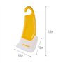 Spatule de Nettoyage de Casserole en Silicone Grattoir Résistant à la Chaleur Spatule Anti Adhérent Grattoir de Cuisine Antiadhé