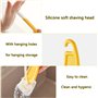 Spatule de Nettoyage de Casserole en Silicone Grattoir Résistant à la Chaleur Spatule Anti Adhérent Grattoir de Cuisine Antiadhé