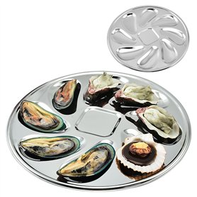 Forreen Assiette à Huîtres