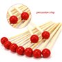 Sipiris 18 Pièces Baguettes à Percussion Maillets de Percussion Marimba Bois Maillet Baguettes Xylophone Maillet Percussion Mart